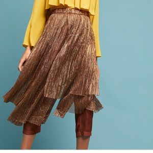 Anthropologie Skirted Pants